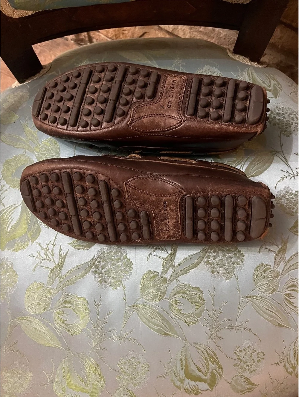 Cole Haan Brown Leather Driving Loafers